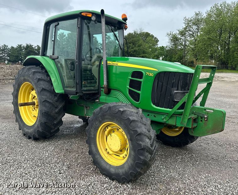 image for item DO5000 2009 John Deere 7130S  MFWD tractor