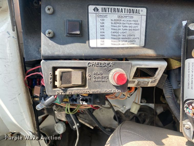 image for item DP3100 2000 International 4700  fuel / lube truck