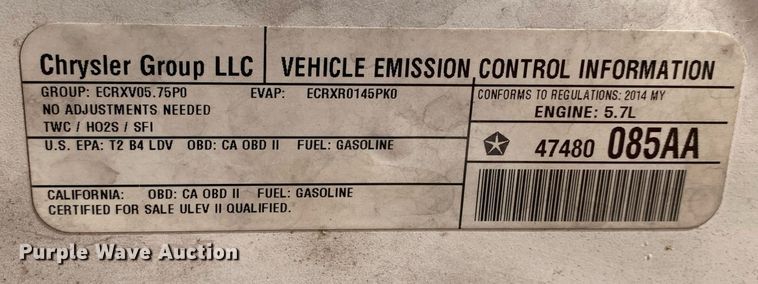 image for item DP8627 2014 Dodge Charger Police