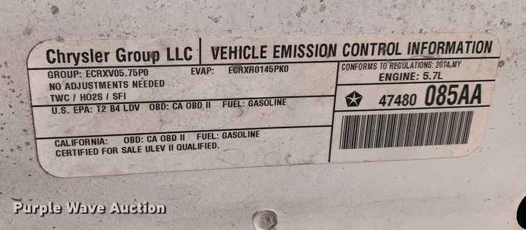 image for item DP8628 2014 Dodge Charger Police