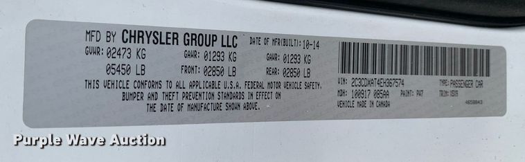 image for item DP8628 2014 Dodge Charger Police