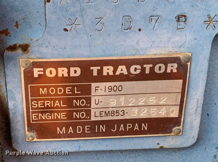 image for item DP8629 Ford F-1900