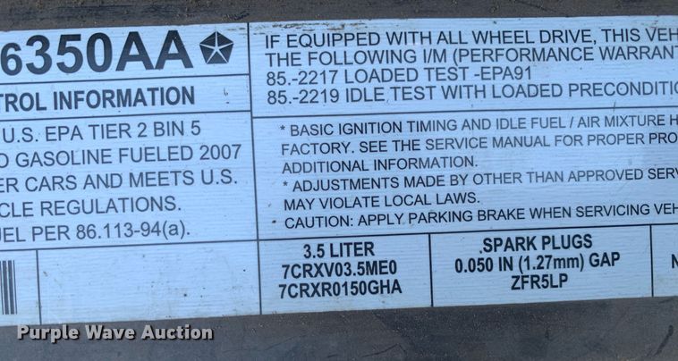 image for item DP8633 2007 Dodge Charger