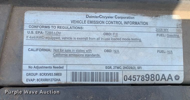 image for item DP8636 2008 Dodge Charger