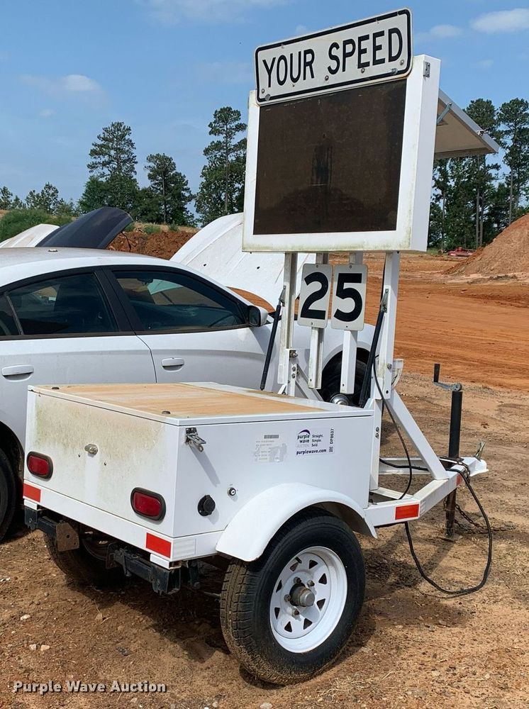 image for item DP8637 2007 RU2 Systems, Inc. Smart-850  radar trailer