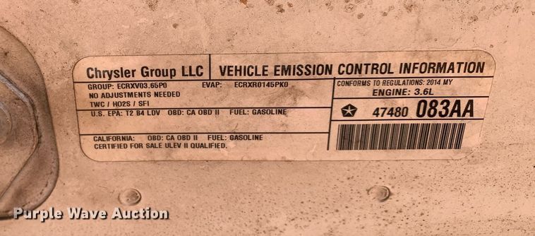 image for item DP8638 2014 Dodge Charger Police