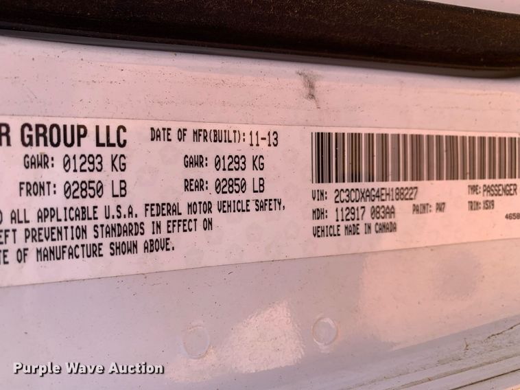 image for item DP8638 2014 Dodge Charger Police