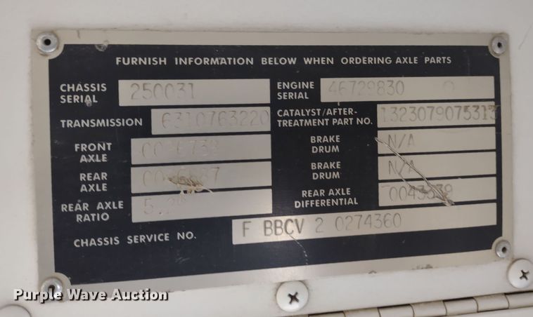 image for item DR8171 2008 Blue Bird Vision  school bus