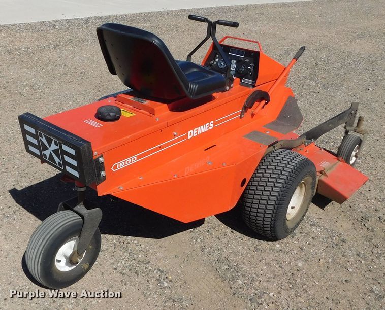 image for item GP9621 Deines Marty J 1800  ZTR lawn mower
