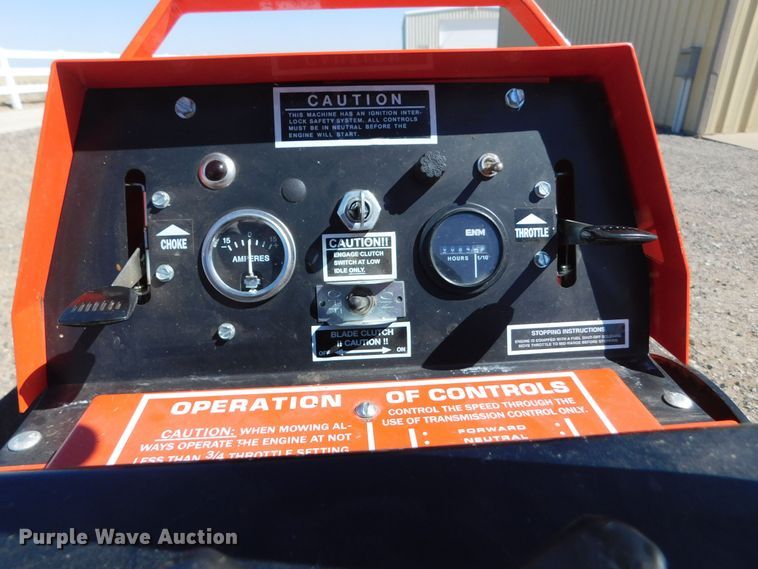 image for item GP9621 Deines Marty J 1800  ZTR lawn mower