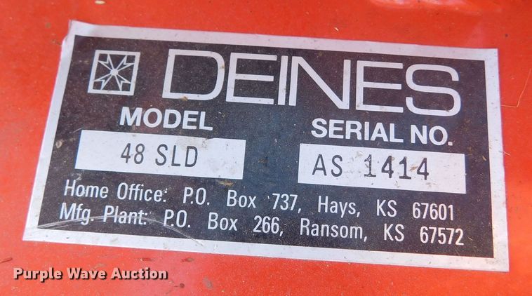 image for item GP9621 Deines Marty J 1800  ZTR lawn mower