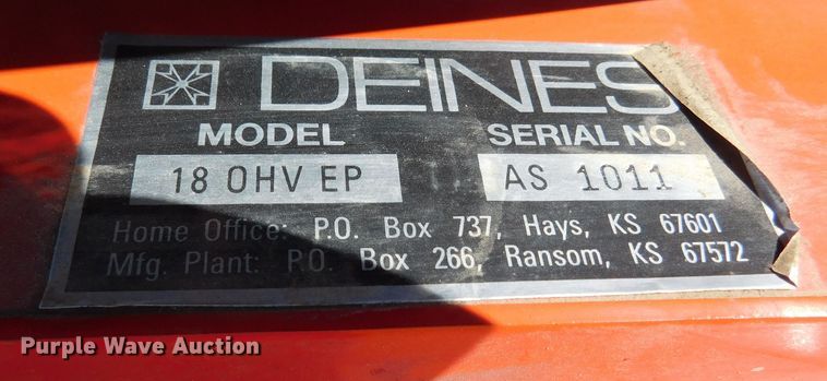 image for item GP9621 Deines Marty J 1800  ZTR lawn mower