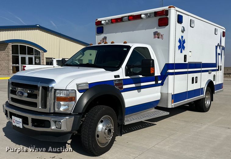 image for item JJ9935 2008 Ford F450 Super Duty  ambulance