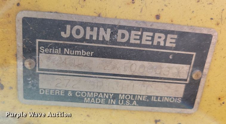 image for item JO9065 John Deere 272  finish mower