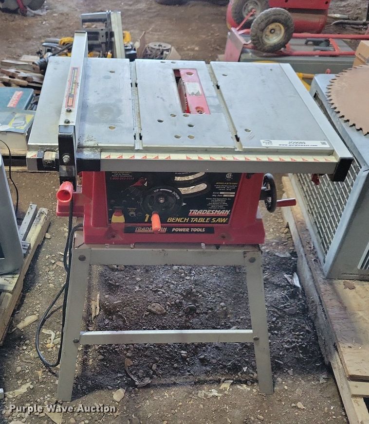 image for item JO9089 Tradesman  table saw