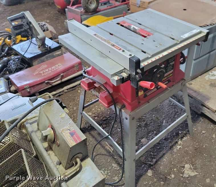 image for item JO9089 Tradesman  table saw