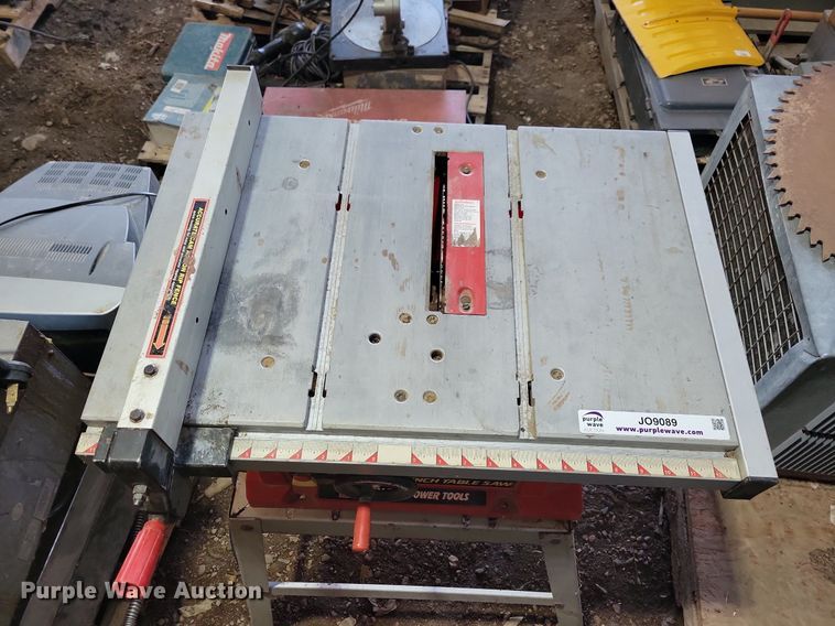 image for item JO9089 Tradesman  table saw