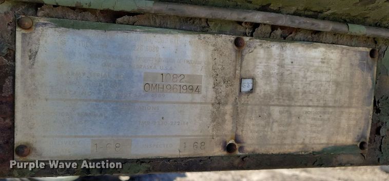 image for item JO9112 1968 Fruehauf  tank trailer