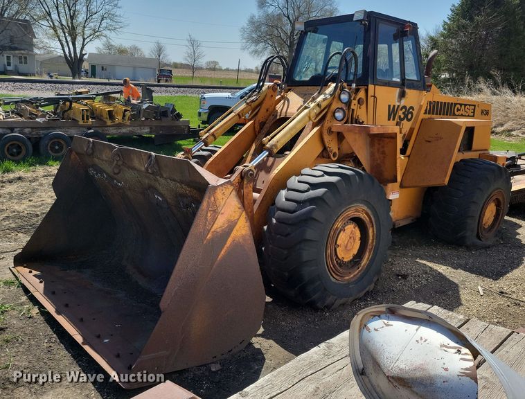 image for item JO9113 Case W36  wheel loader