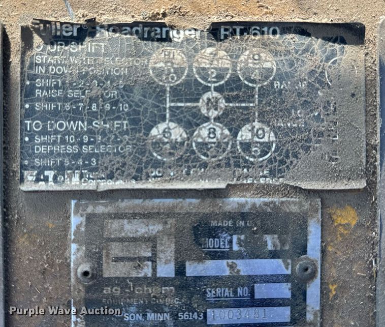 image for item KL9134 AG- Gator 1004  manure spreader truck