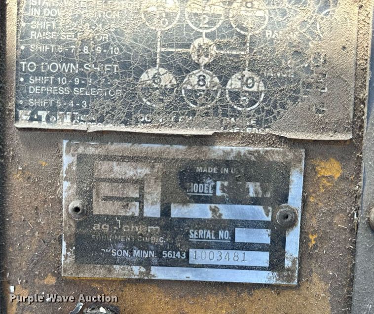 image for item KL9134 AG- Gator 1004  manure spreader truck