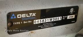 image for item KL9165 Delta ShopMaster DP200  drill press