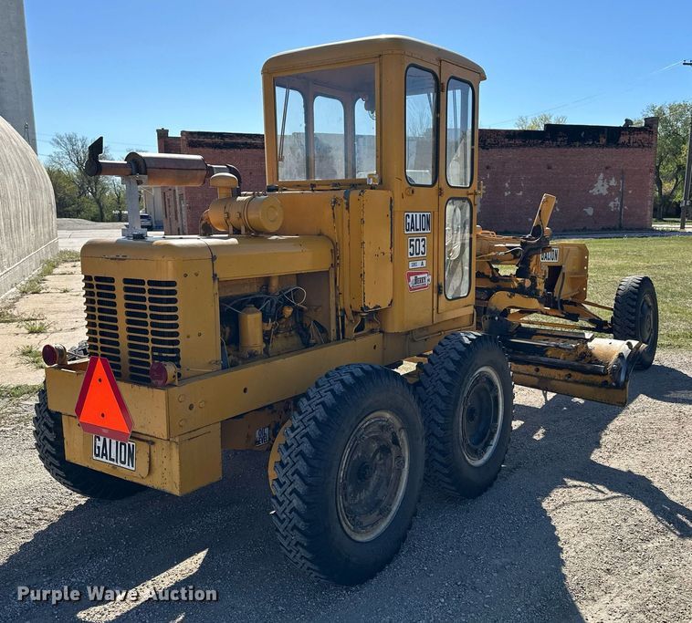 image for item KL9170 1969 Galion 503A  rigid frame motor grader