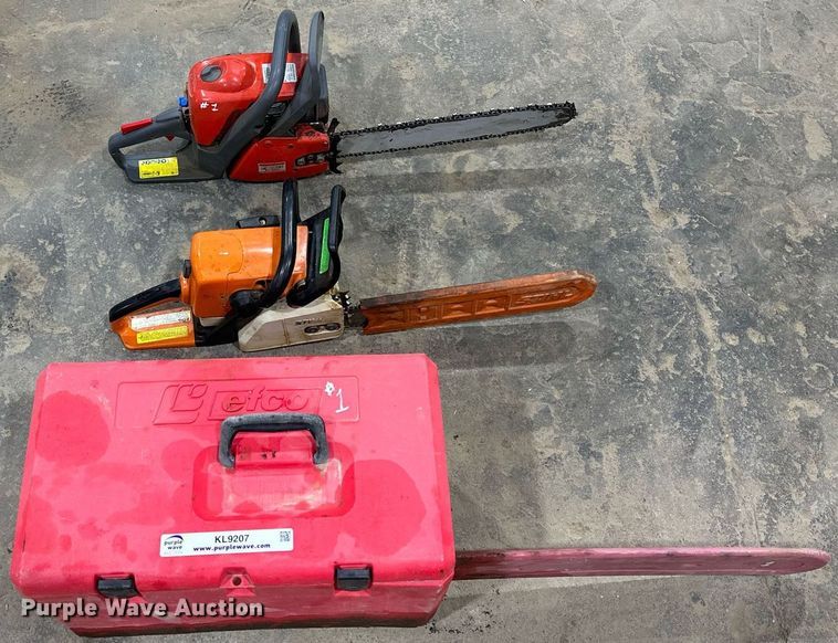 image for item KL9207 (2) chainsaws