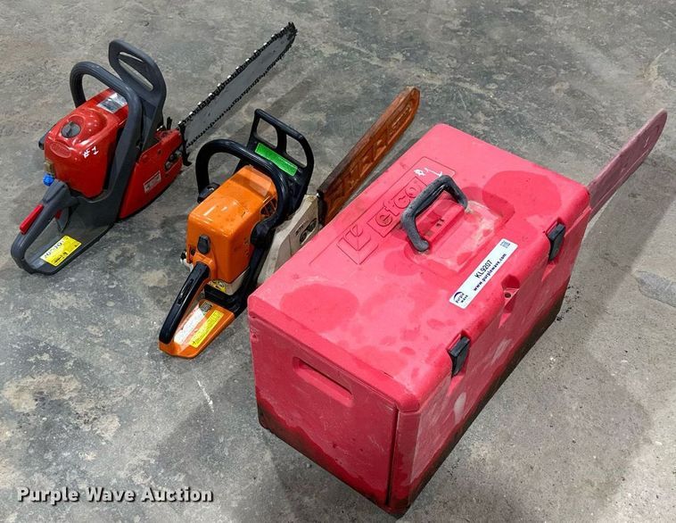 image for item KL9207 (2) chainsaws