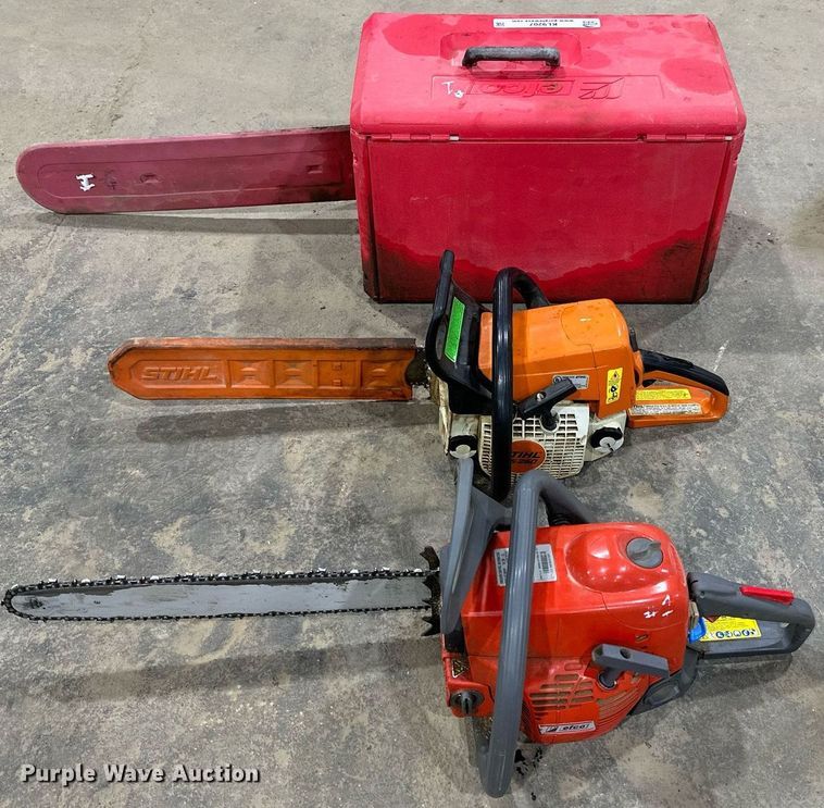 image for item KL9207 (2) chainsaws