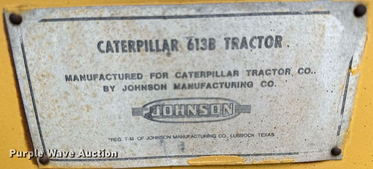 image for item KL9212 1979 Caterpillar 613B  elevating scraper