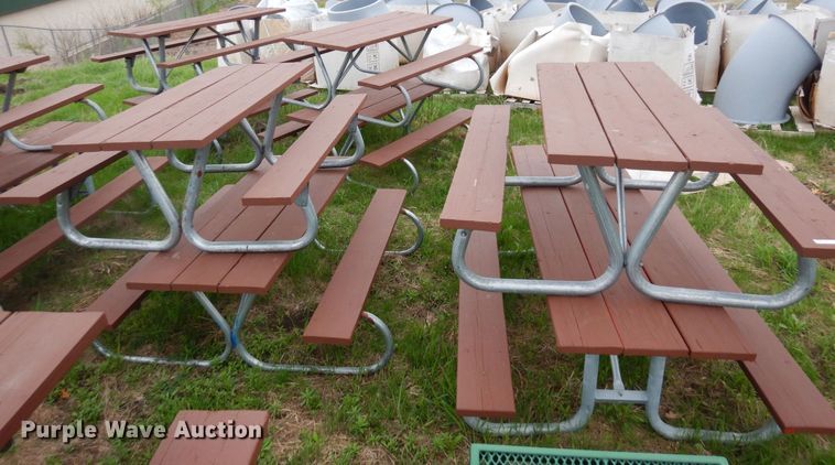 image for item KU9979 (12) picnic tables