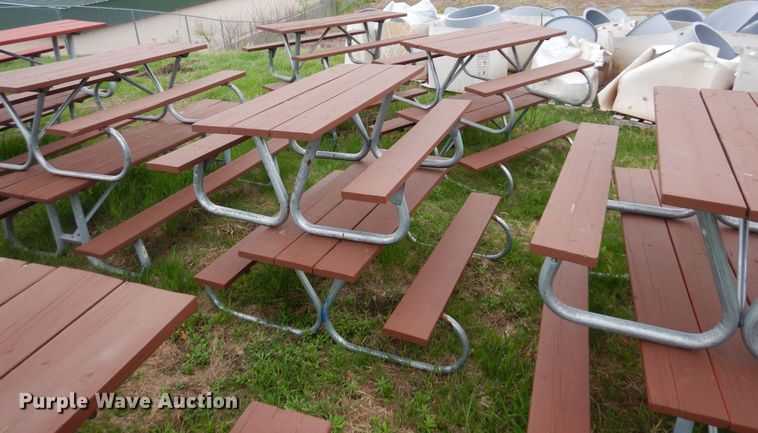 image for item KU9979 (12) picnic tables