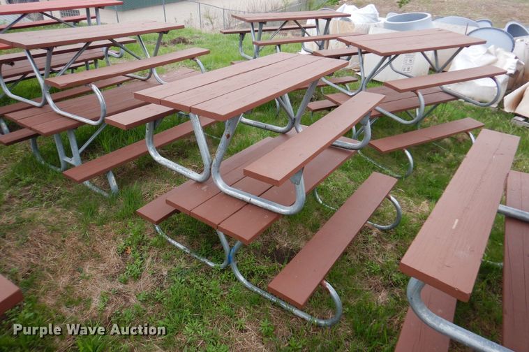 image for item KU9979 (12) picnic tables