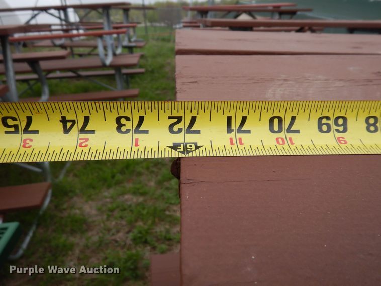 image for item KU9979 (12) picnic tables