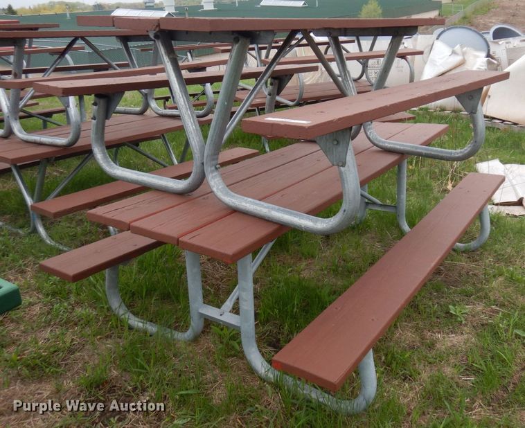 image for item KU9979 (12) picnic tables