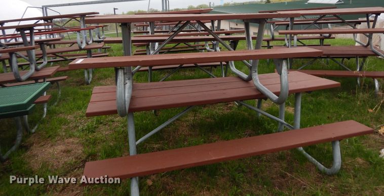 image for item KU9979 (12) picnic tables