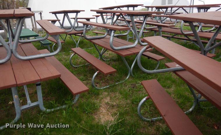 image for item KU9979 (12) picnic tables