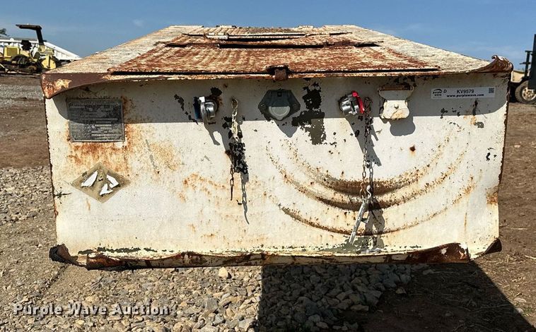 image for item KV9579 1970 Transport Trailers, Inc. GTY 50 FS  equipment trailer