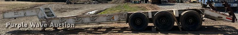 image for item KV9579 1970 Transport Trailers, Inc. GTY 50 FS  equipment trailer