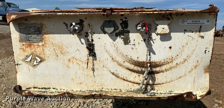 image for item KV9579 1970 Transport Trailers, Inc. GTY 50 FS  equipment trailer