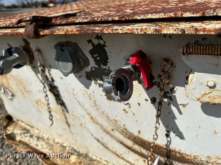 image for item KV9579 1970 Transport Trailers, Inc. GTY 50 FS  equipment trailer