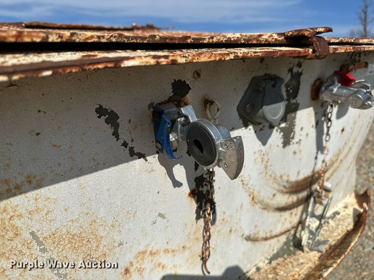 image for item KV9579 1970 Transport Trailers, Inc. GTY 50 FS  equipment trailer