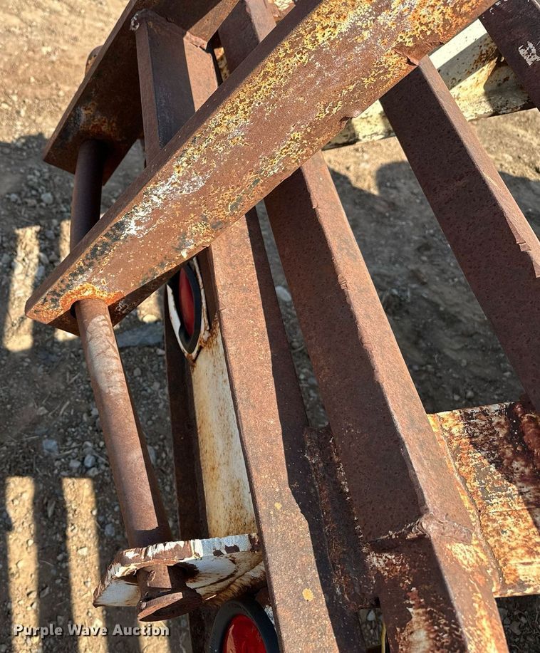 image for item KV9579 1970 Transport Trailers, Inc. GTY 50 FS  equipment trailer