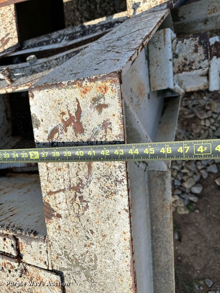 image for item KV9579 1970 Transport Trailers, Inc. GTY 50 FS  equipment trailer