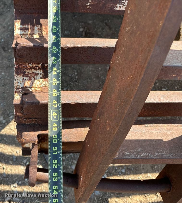 image for item KV9579 1970 Transport Trailers, Inc. GTY 50 FS  equipment trailer