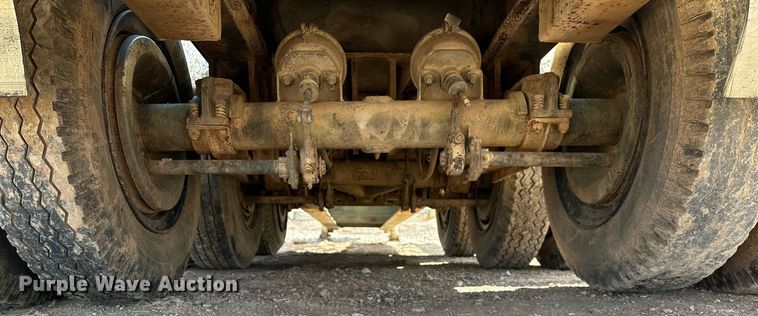 image for item KV9579 1970 Transport Trailers, Inc. GTY 50 FS  equipment trailer