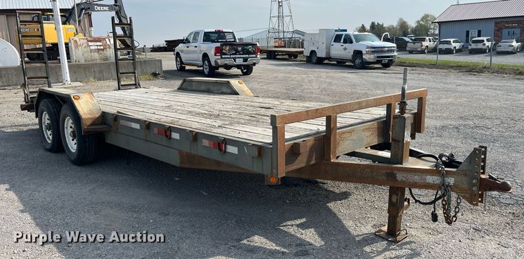 image for item LA9928 2006 R&W  equipment trailer