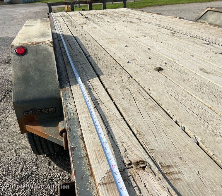 image for item LA9928 2006 R&W  equipment trailer