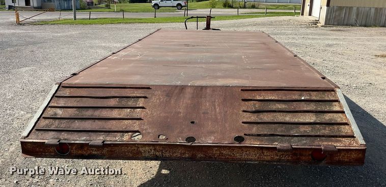 image for item LA9929 1978 Shop built  equipment trailer